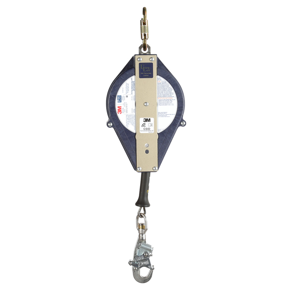 3M DBI-SALA Ultra-Lok Self-Retracting Lifeline 3503882 with 50 ft Stainless Steel Cable from GME Supply